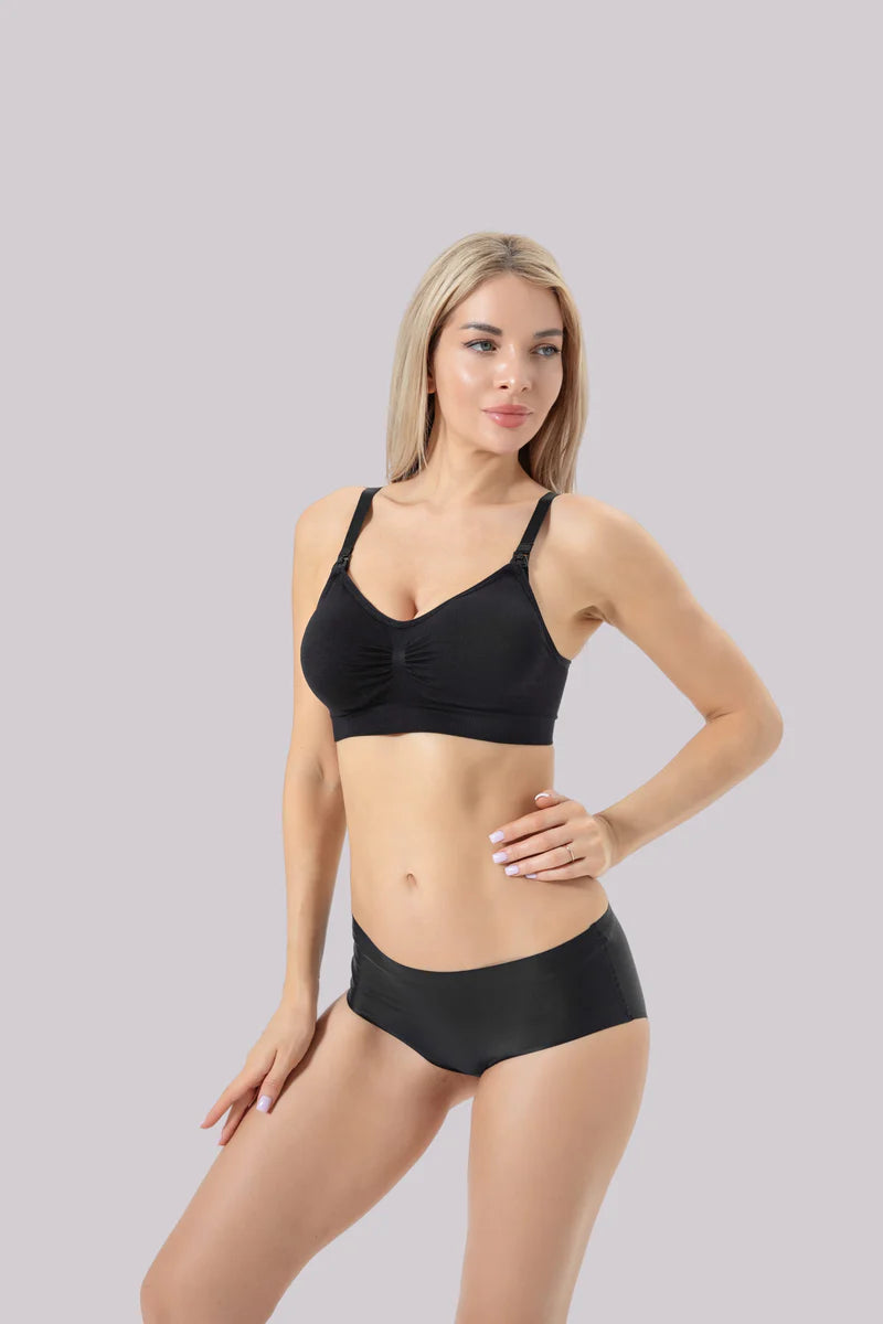 Liftyenn™ Ava - Balenli ve Dikişsiz Emzirme Sütyeni