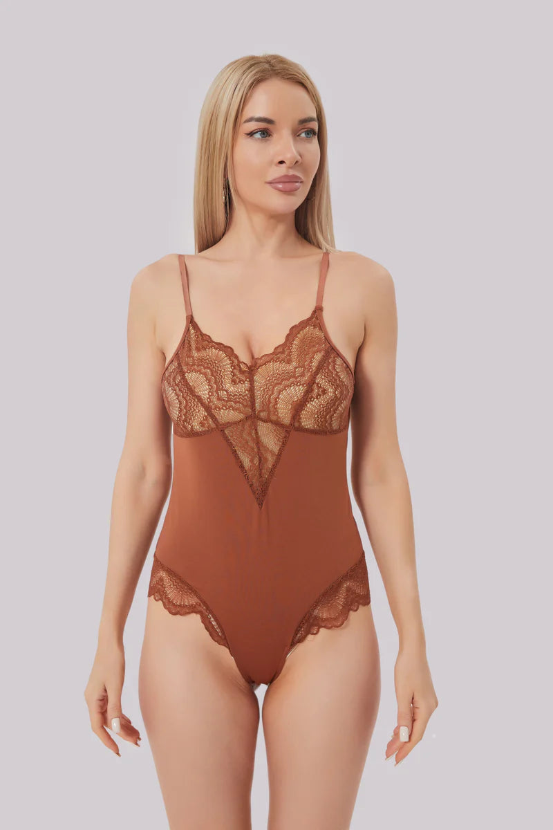 Liftyenn™ Rosaline - Dantelli şekillendirici bodysuit