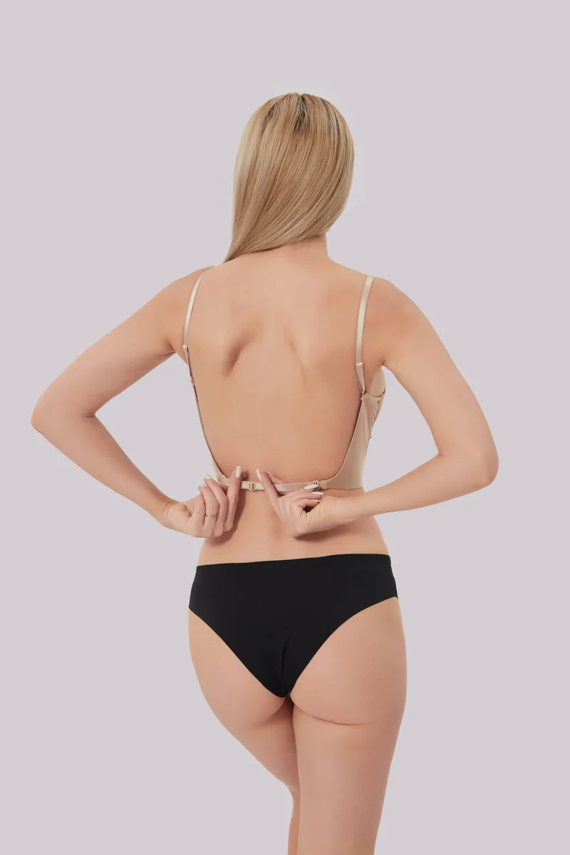 Liftyenn™ Ivy - Düşük Kesimli ve Düşük Sırtlı Görünmez Sütyen