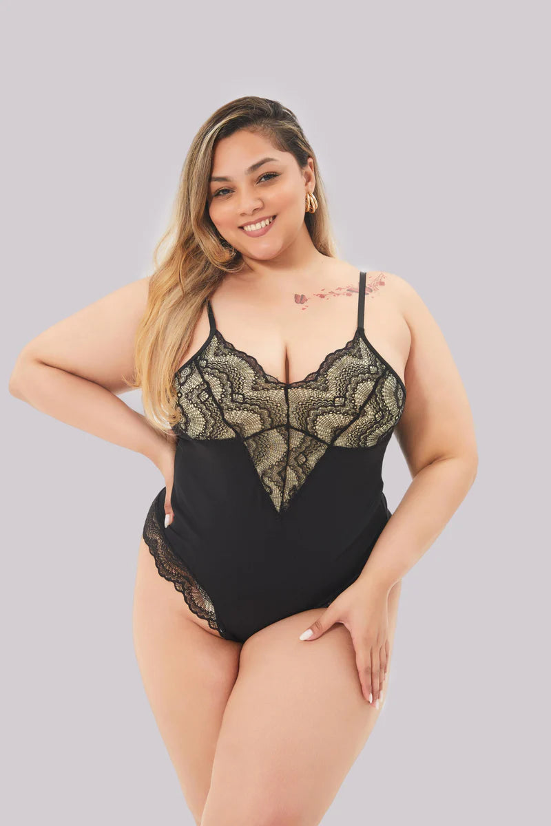 Liftyenn™ Rosaline - Dantelli şekillendirici bodysuit